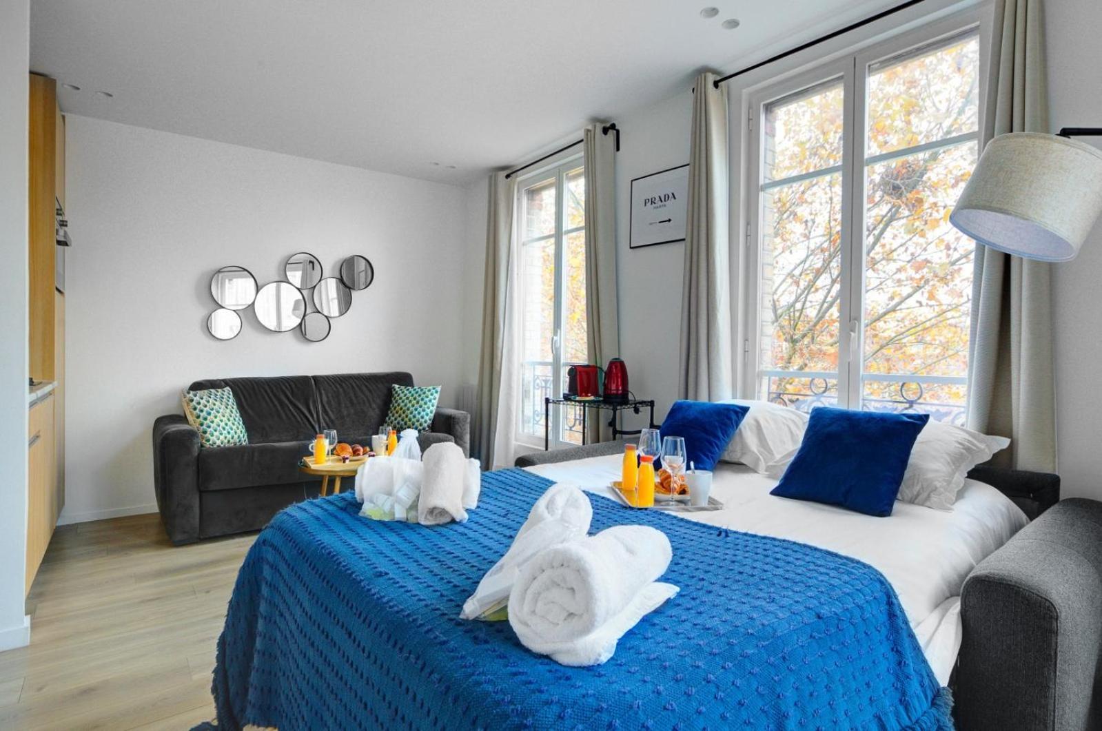 153 Suite Mylene - Superbe Appartement A París Exterior foto